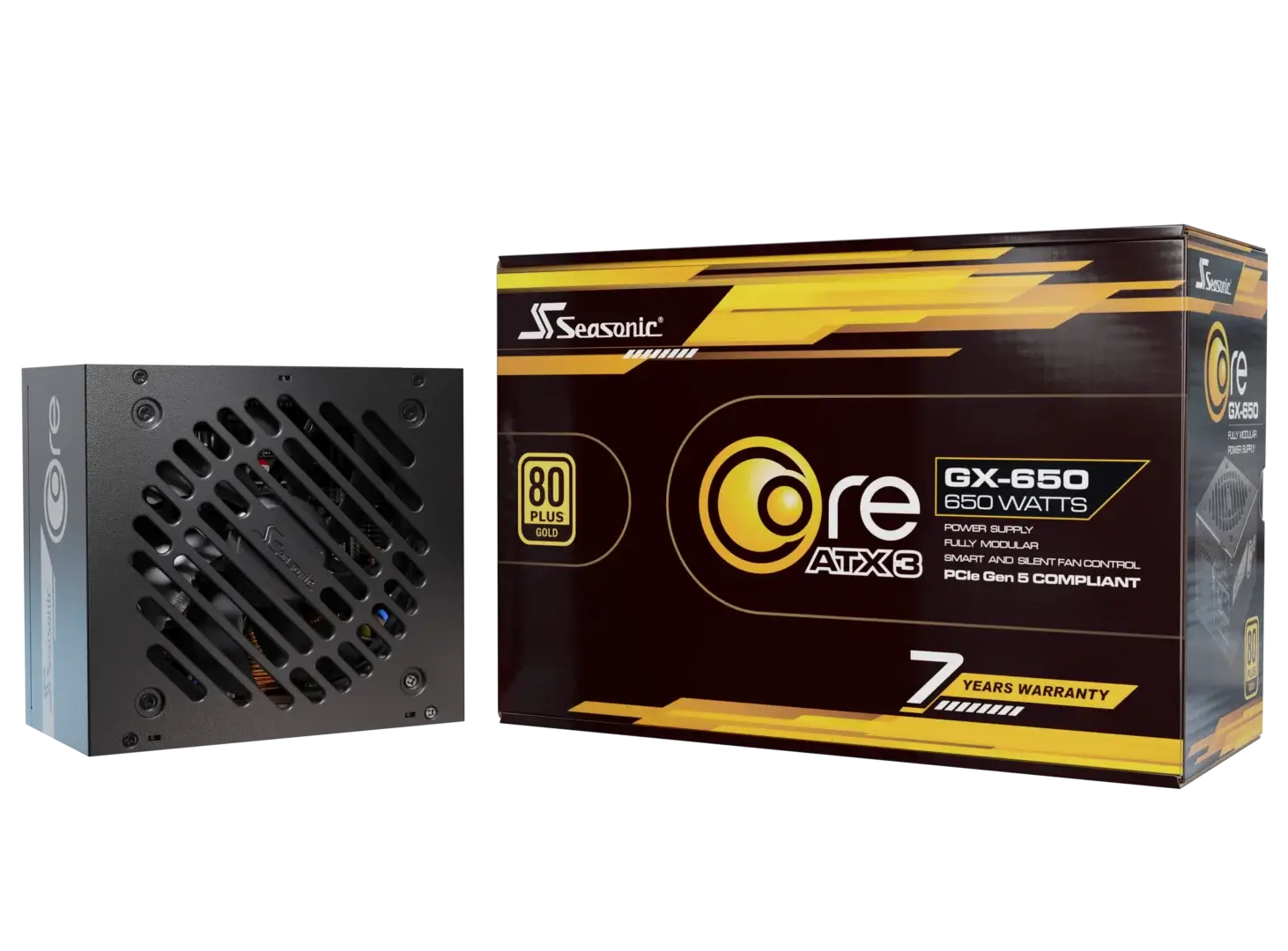 Seasoinc CORE GX ATX 3.1 650W 80 PLUS Gold Certified Fully Modular